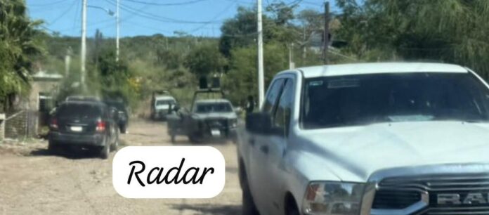 #Guaymas Cateo de ayer en la Independencia, con resultados negativos; habían reportado la presencia de personas armadas a bordo de un vehículo; no se encontró nada.