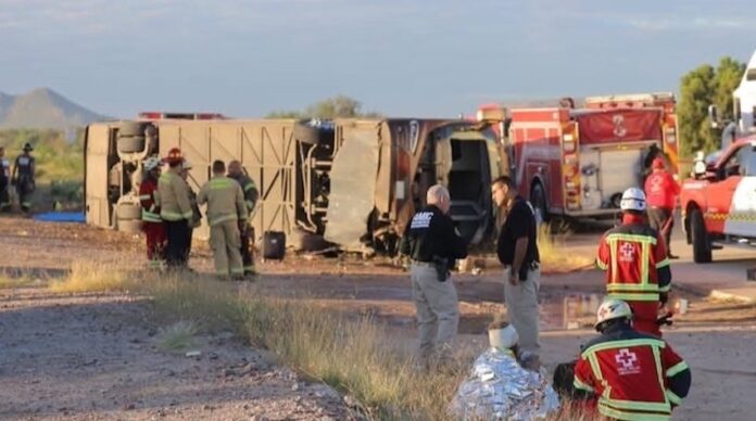 #Nogales Chofer responsable del accidente del autobús TUFESA es capturado en Nogales; contaba con orden de aprehensión por homicidio culposo y lesiones culposas graves.