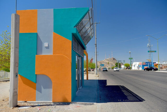 Ofrecen paradas de transporte del Gobierno de Hermosillo seguridad y seguimiento de rutas; se exhorta a la ciudadanía a cuidar las instalaciones y reportar cualquier incidente que las involucre.