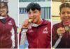 Atletas de Cobach Sonora ganan cinco medallas de oro y una de plata en Juegos Paranacionales Conade 2025