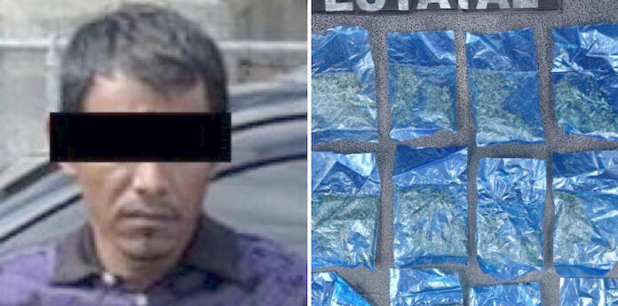 #Hermosillo Detienen a sujeto en posesión de narcótico; se trata de Gilberto “N”, de 36 años de edad, de Hermosillo.