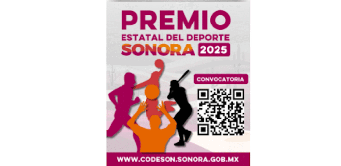 #Hermosillo Convocan a candidatos para el Premio Estatal del Deporte 2025; el galardón reconocerá a los mejores en las categorías de Atleta, Entrenador y Prospecto, quienes se repartirán un monto de 190 mil pesos.