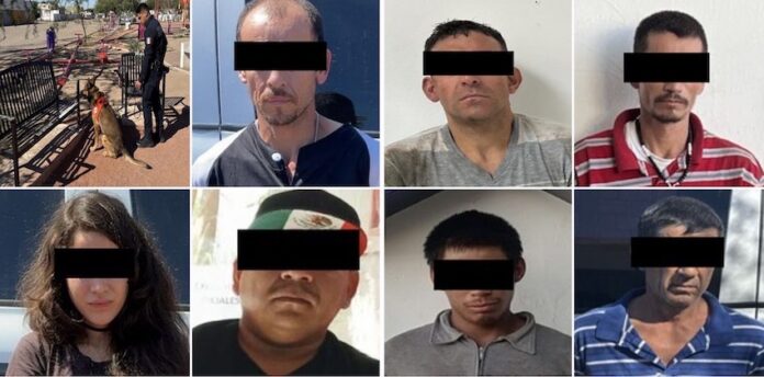 #Hermosillo Aseguran 564 envoltorios de droga durante un día de operativos en Hermosillo; como parte de la estrategia de prevención y combate al delito en la capital sonorense; hay varios detenidos.