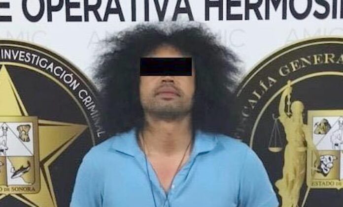 #Hermosillo Capturan a prófugo de la Justicia estadounidense en Hermosillo; se trata de Roland “N”, de 34 años, originario de Tucson, Arizona.