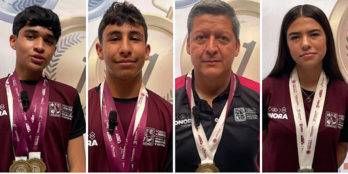 #Hermosillo Agradecen atletas y entrenadores sonorenses a Gobernador Durazo por entrega de estímulos económicos; ellos obtuvieron una destacada participación en los Juegos Deportivos Nacionales Escolares de Educación Básica 2024-2025.