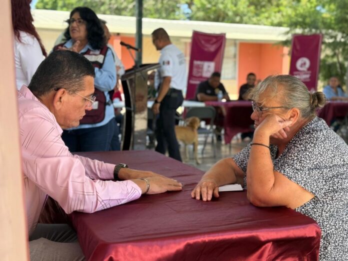 #Empalme Acercan el programa “Día del Pueblo” al ejido Cruz de Piedra; con el objetivo de reforzar la atención a las comunidades rurales del Valle.