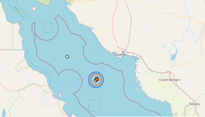 Hubo dos temblores más en Guaymas, este día; aparte del de anoche, que fue de 4.2 grados.