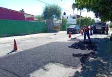 Refuerzan mantenimiento vial con acciones permanentes de bacheo