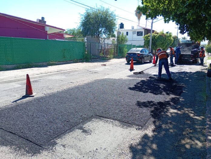 Refuerzan mantenimiento vial con acciones permanentes de bacheo; con 19 cuadrillas activas se avanza en la rehabilitación de calles y avenidas en distintos puntos de la ciudad, priorizando vialidades principales.