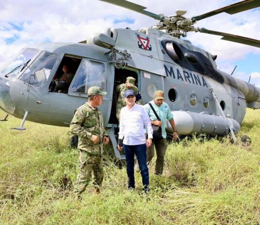 Supervisa Gobernador Durazo comunidades afectadas por tormenta tropical Raymond y garantiza apoyos a familias