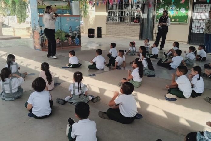 Promueve Gobierno Municipal pláticas en escuelas sobre cultura del cuidado del agua; estas charlas atienden a la premisa de que es muy importante incluir este tema en la formación de las niñas, niños y jóvenes de la localidad.