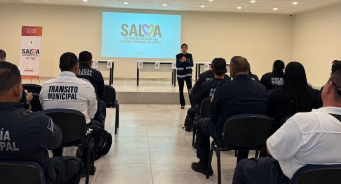Refuerza Gobierno de Sonora capacitación a policías municipales; sobre los protocolos para prevenir y atender casos de violencia familiar y de género.