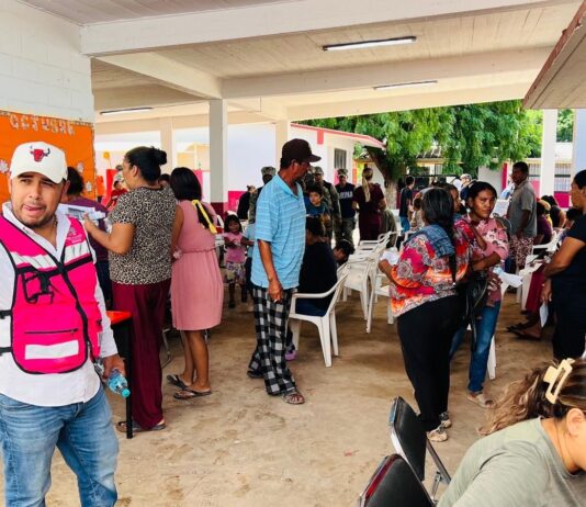 Instala Ayuntamiento de Guaymas servicios gratuitos de salud en Las Guásimas