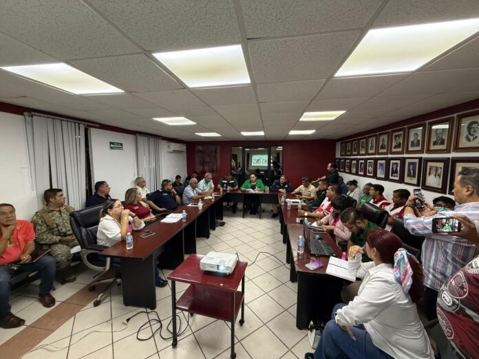 #Empalme Se instala el Comité de Operaciones de Emergencia en Empalme; ante la posible llegada de la tormenta tropical ‘Raymond’ a la región.