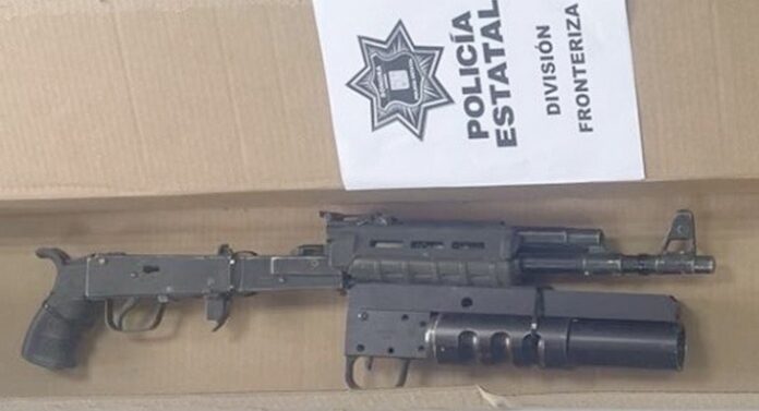 #SLRC Detienen a un hombre en posesión de arma de fuego; operativo llevado a cabo en la fronteriza ciudad de San Luis Río Colorado.