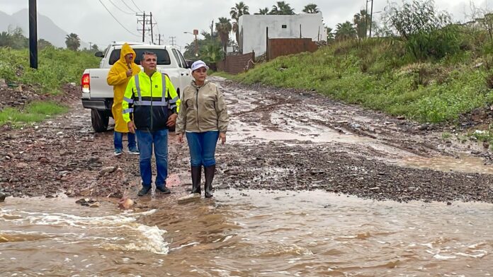 Realiza a alcaldesa Karla Córdova González recorridos de supervisión; incluyó el tramo carretero Guaymas–Empalme, la carretera de libramiento San José–San Judas Tadeo, el arroyo San José, la comunidad de San José, el fraccionamiento Niza, el arroyo entre Niza y Villas del Tular, entre otros puntos.
