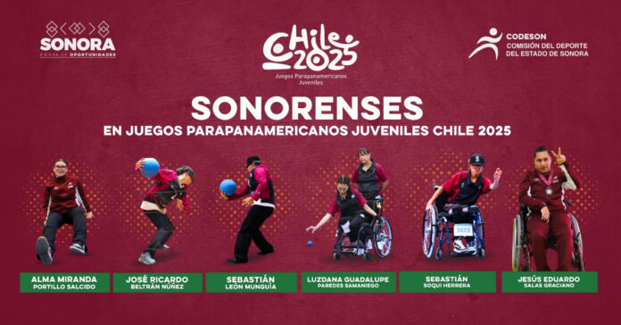 #Hermosillo Seis sonorenses estarán en los Juegos Panamericanos Juveniles; Sonora tendrá representantes en Santiago de Chile, en los deportes de boccia, golbol, paratletismo y volibol sentado.