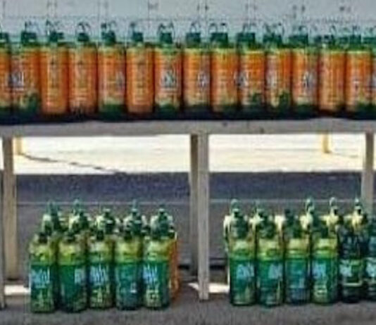 Aseguran cargamento de metanfetamina líquida