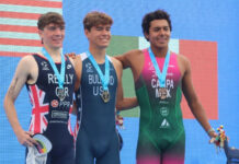 Dylan Campa logra bronce en la Copa Premium de Triatlón en Chile