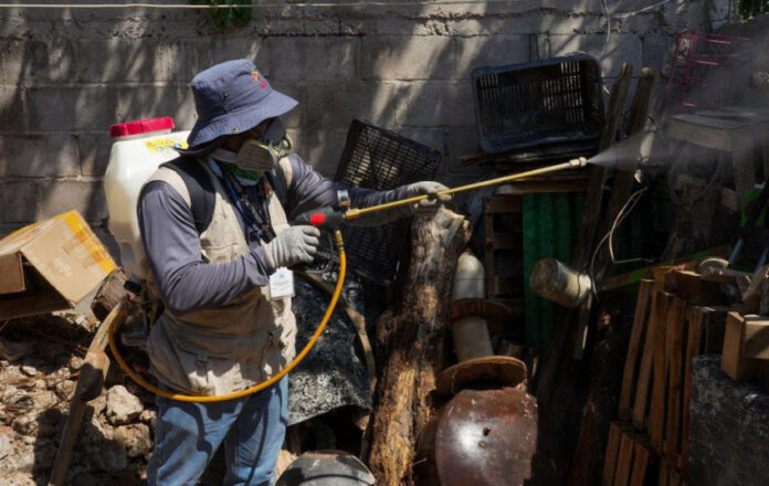 #Hermosillo Atienden proliferación de mosco portador del dengue en el estado; ha aumentado su presencia debido a las recientes lluvias registradas en distintas regiones del estado y al incremento en los niveles de humedad ambiental.