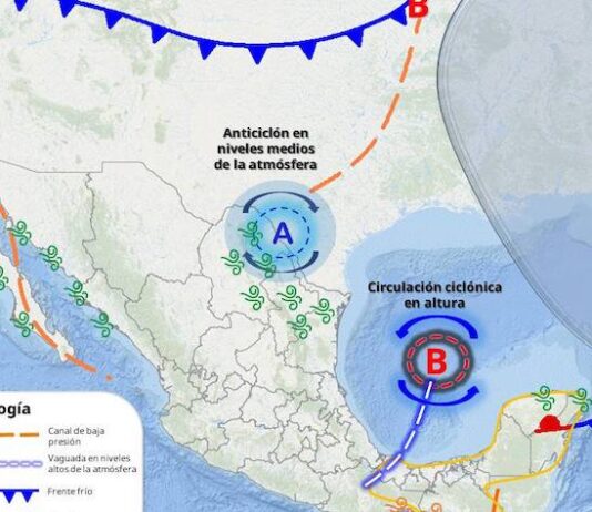 Temperatura ambiente de entre los 35 a 40 grados, para hoy