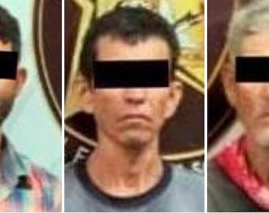 Tres detenidos con arma de fuego y droga