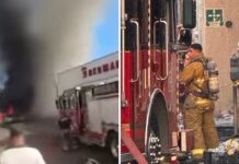 Continúan graves dos personas tras el incendio en Waldo’s