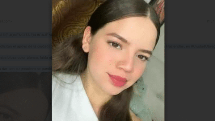 #Cajeme Desaparece joven mujer en Ciudad Obregón; desde ayer domingo nada se sabe del paradero de Angélica Lourdes Vázquez; sus familiares están muy angustiados y desesperados.