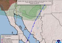 Frente frío número 14 recorrerá territorio sonorense durante sábado y domingo