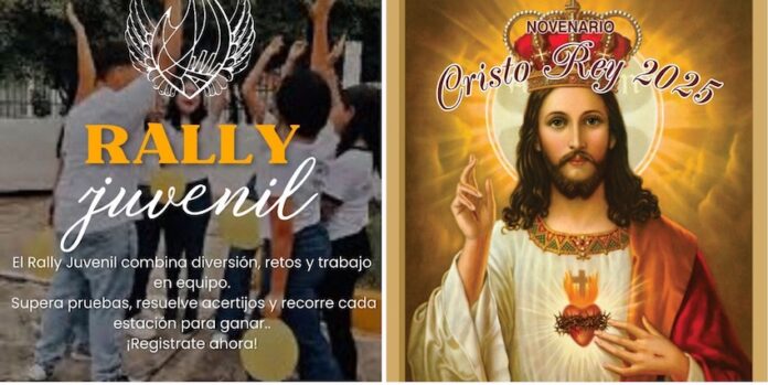 #Empalme Inicia novenario en honor de Cristo Rey, en Empalme; anuncian una serie de actividades religiosas y comunitarias organizadas por la Parroquia que lleva su nombre.