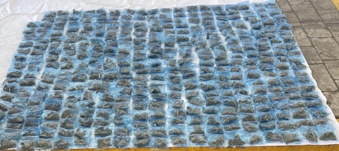 #Hermosillo Detenido con más de 2,600 dosis de marihuana y cristal; operativo conjunto llevado a cabo en la ciudad de Hermosillo.