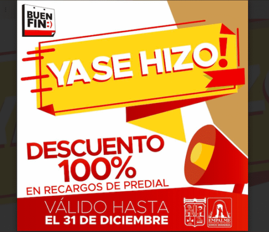 Tesorería Municipal ofrece atractivos descuentos en pago de impuestos por el Buen Fin