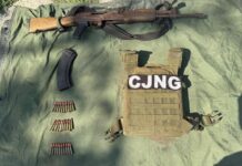 Cae grupo delictivo en posesión de material bélico y equipo táctico