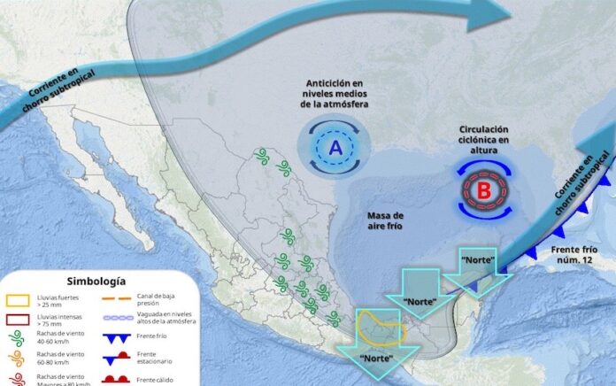 #Hermosillo  Se mantendrá un ambiente de frío a fresco sobre municipios de la sierra; nuevo frente frío estará generando un descenso en las temperaturas y rachas de viento moderadas, el fin de semana.