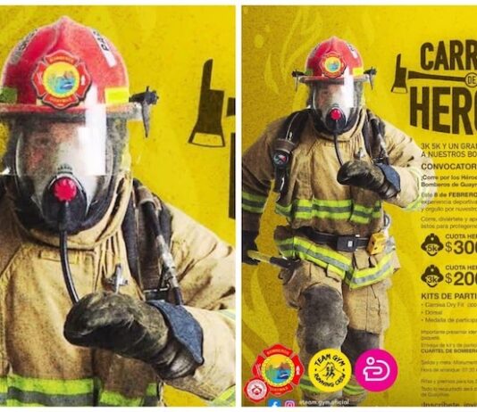 Proyectan carrera en apoyo a Bomberos de Guaymas