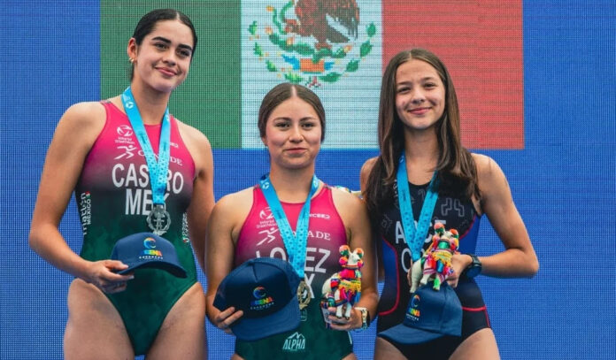 #Hermosillo Triatleta sonorense femenil consigue la presea de plata en Triatlón en Chile; Millaray Castro se ubicó en la segunda posición de la categoría Elite para damas en el certamen continental con sede en Iquique.