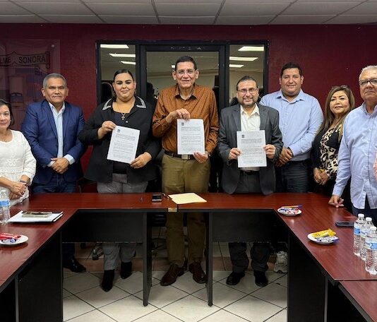 Ayuntamiento de Empalme y Patronato de Gestión Social formalizan convenio del Programa de Equilibrio Poblacional