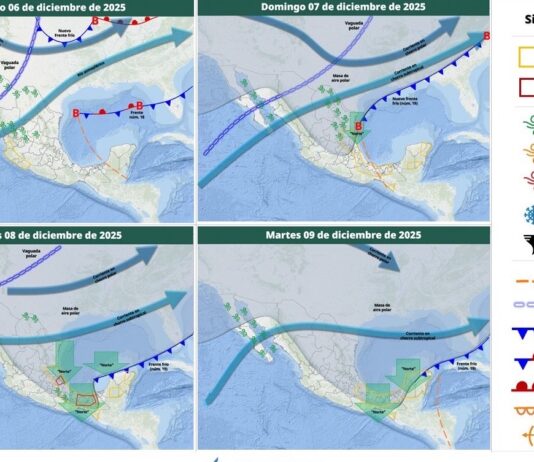 Alertan por temperaturas muy frías para este fin de semana