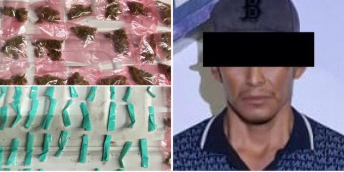 #Hermosillo Incautan droga en Hermosillo; José “N”, de 33 años de edad, fue detenido ayer domingo en posesión de casi 70 dosis.
