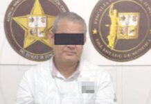 Envió corona fúnebre a una mujer, hoy está detenido