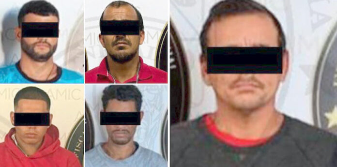 Detienen a cinco objetivos prioritarios generadores de violencia en Hermosillo; son señalados de varios homicidios; todos quedaron recluidos en el Centro de Reinserción Social número 1.