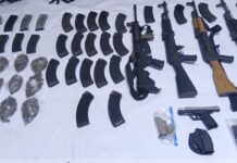 Otro aseguramiento de armas en Navojoa; un detenido