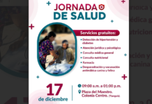 Invita Ayuntamiento de Guaymas a participar en Jornada de Salud