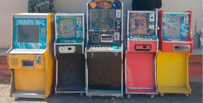 #Cajeme ¡Aseguran máquinas tragamonedas!; durante operativo conjunto llevado a cabo en Ciudad Obregón.