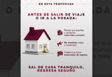 Exhortan a tomar medidas preventivas durante estas vacaciones