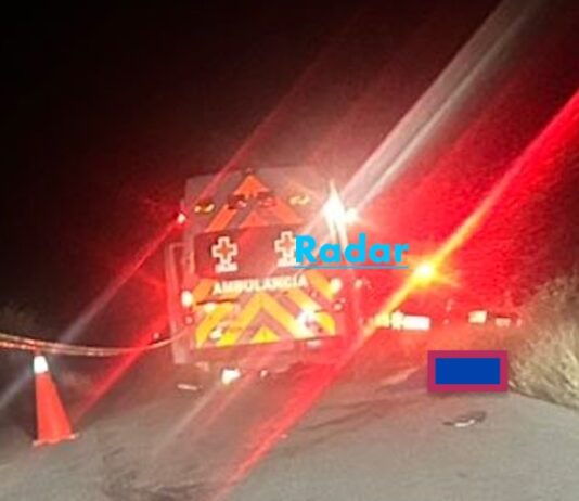 FGJES investiga fallecimiento de mujer por atropellamiento en carretera de Empalme