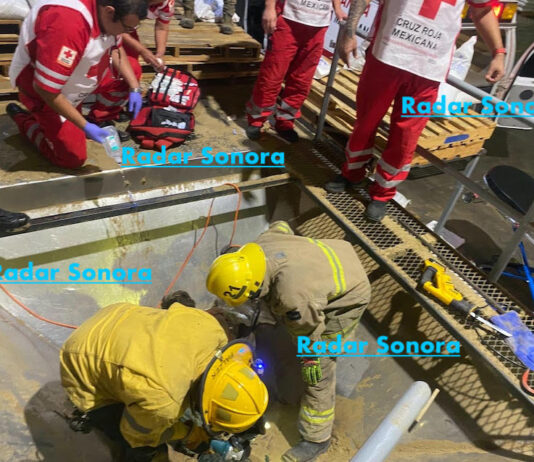 Joven sufre amputación parcial de una pierna, en accidente laboral