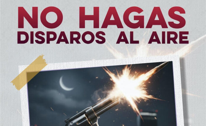 #Hermosillo Policía Estatal exhorta a celebrar Año Nuevo sin disparos al aire; con responsabilidad, priorizando la seguridad y la vida de nuestras familias y comunidades.