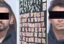 Dos detenidos con dosis de “cristal” y marihuana