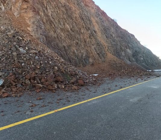 Continúan fallas graves y peligrosas en carretera estatal 85
